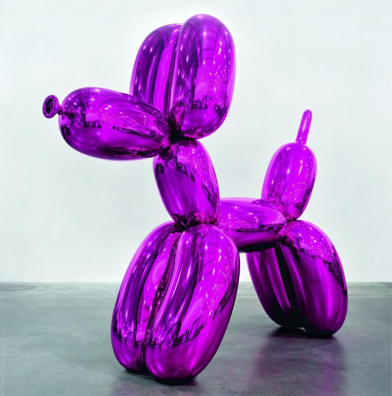 Balloon Dog (Magenta), 1994 - 2000 / Pinault collection - © Jeff Koons - crédit photo © DR