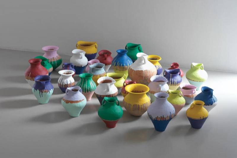 Ai Weiwei, Colored Vases vendue pour 737 968$ par Sotheby’s London © DR